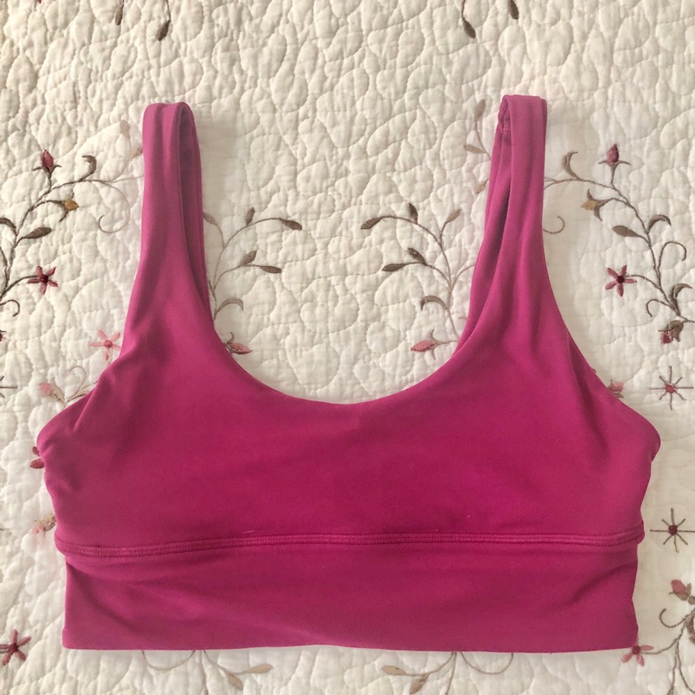 lululemon athletica Align Reversible Sports Bra magenta purple - Picture 1 of 4